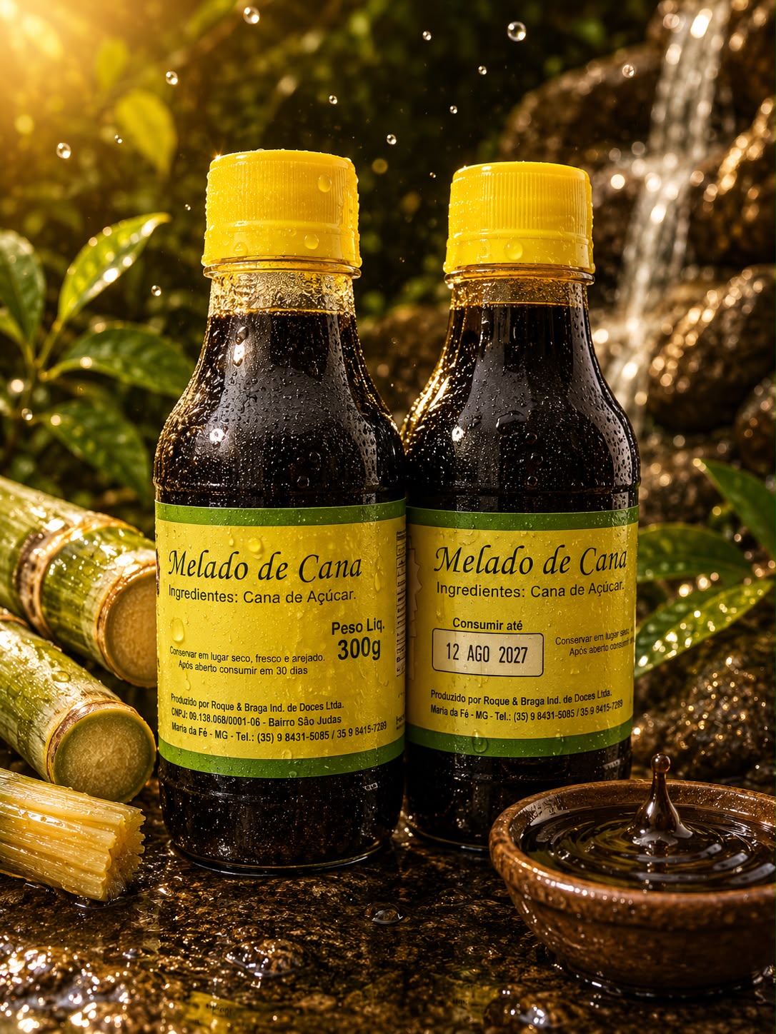 Melado de cana 300g