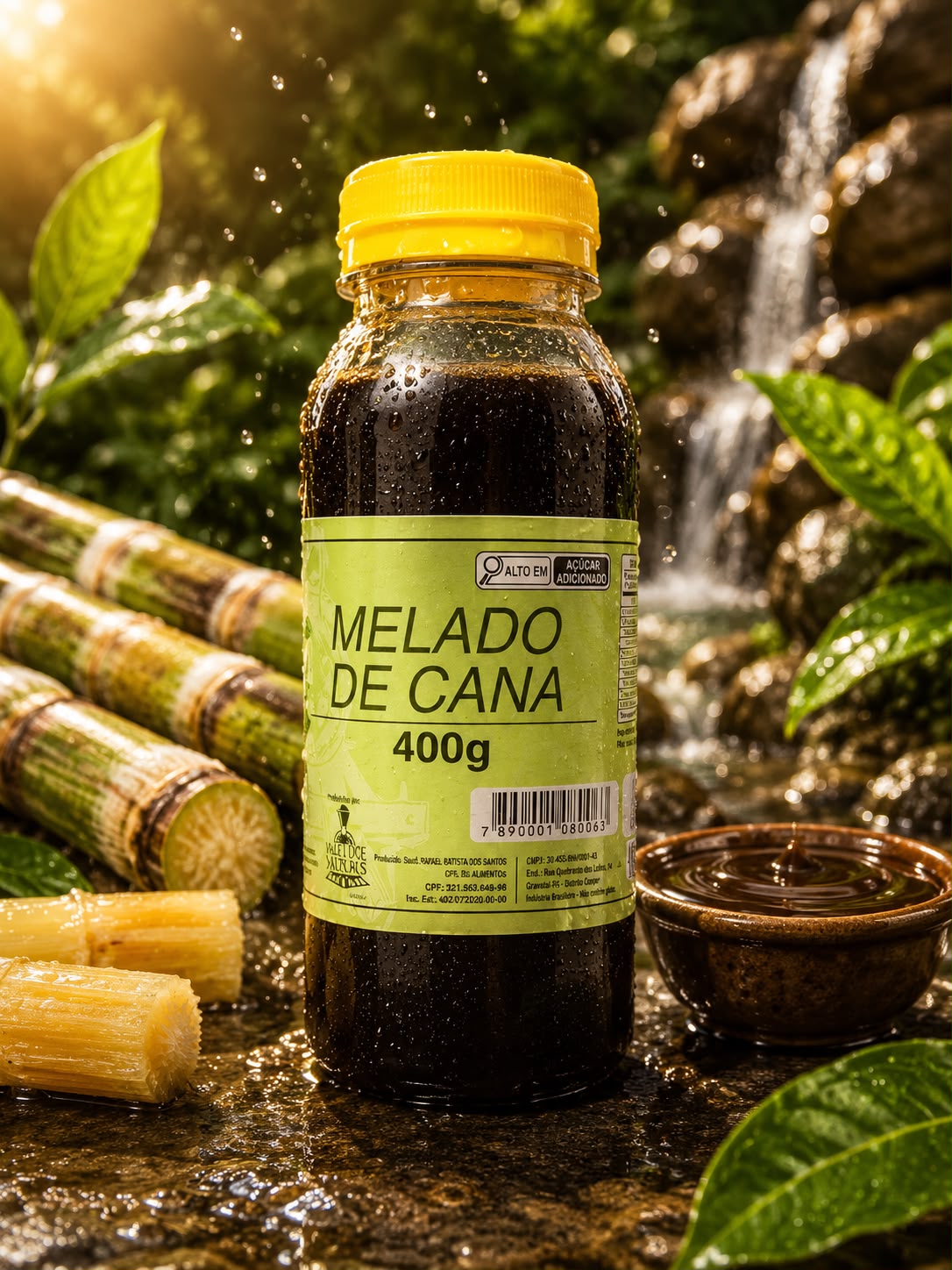 Melado de cana 400g